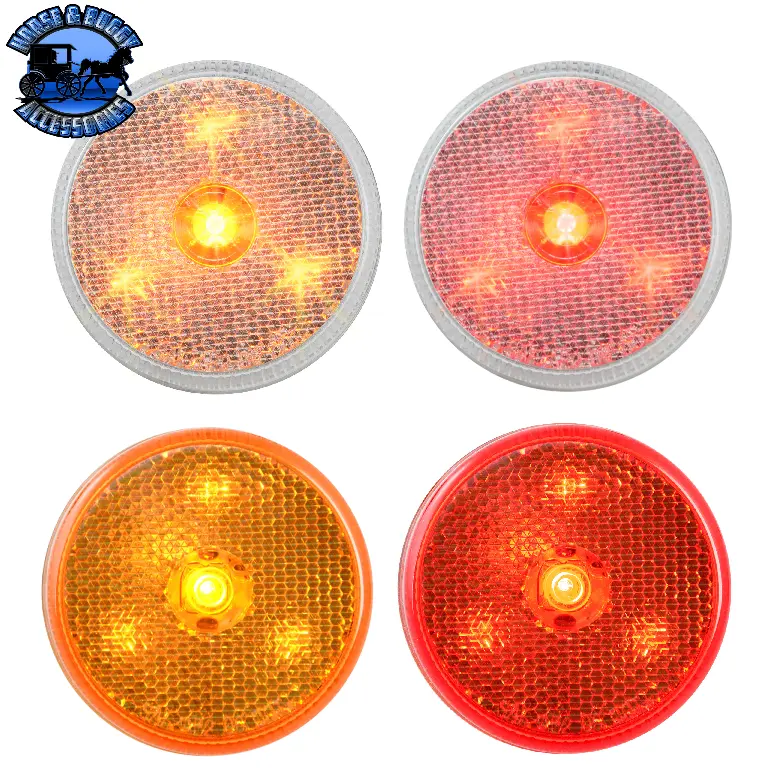 2-1/2" Reflector Style Led Light (Choose Color) 1