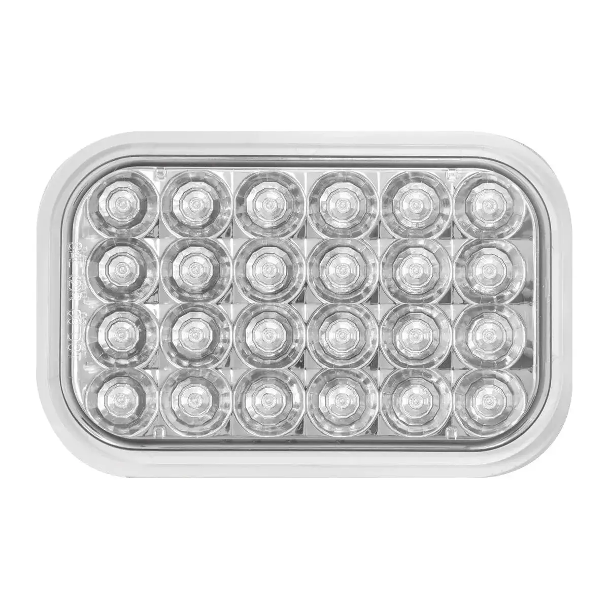 77184 Rectangular Pearl Led Light (White/Clear) #77184 1