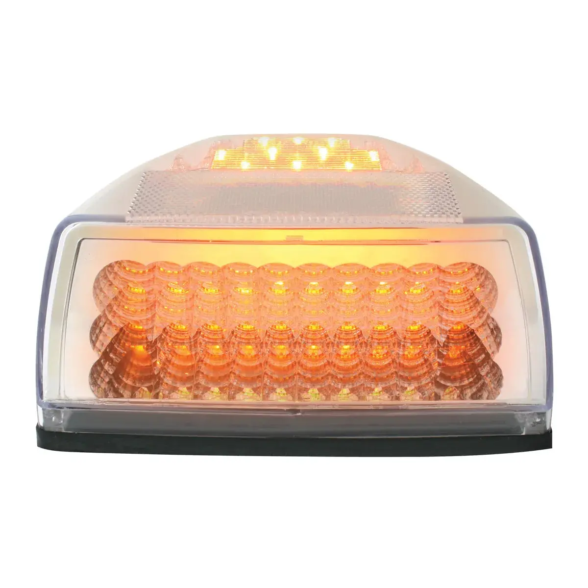 #77233 Spyder Amber 42Led Turn Signal Light For Pete, Clear Lens 1