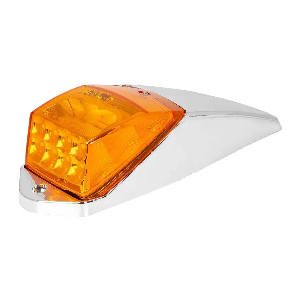 77564 Spyder Amber/Amber 17 Leds G5k Cab Light, Cr. Pl. Housing [New Style] 1