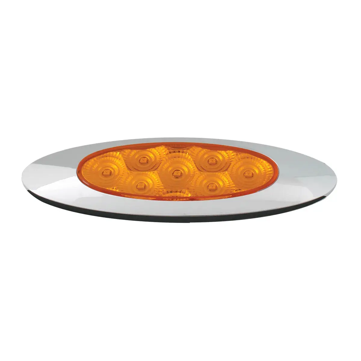 77830 Ultra Thin Spyder Y2k Amber/ Amber 7-Led Marker Light 1