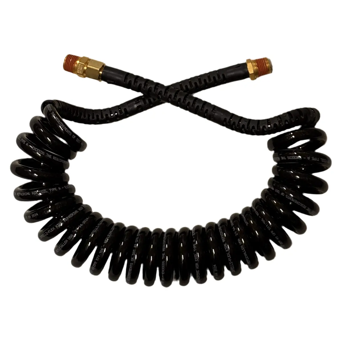 #114-422 (12Ft Long) 40Mm Diameter Single Black Grip (12" Lead) 1