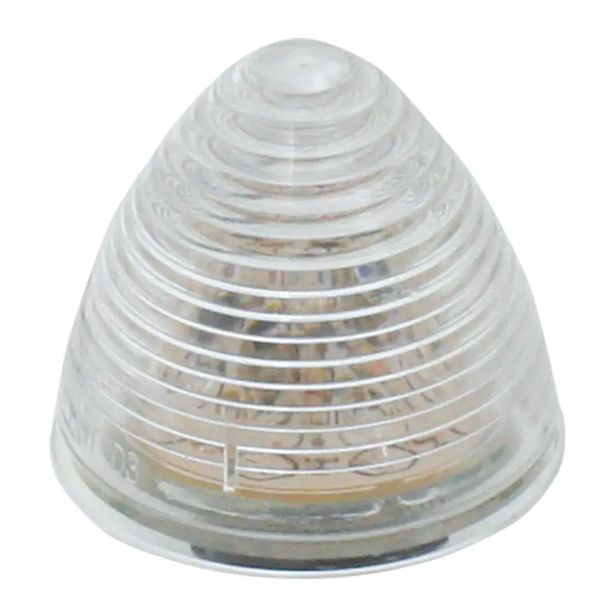 79307 2.5" Beehive Red/Clear 13-Led Light 1