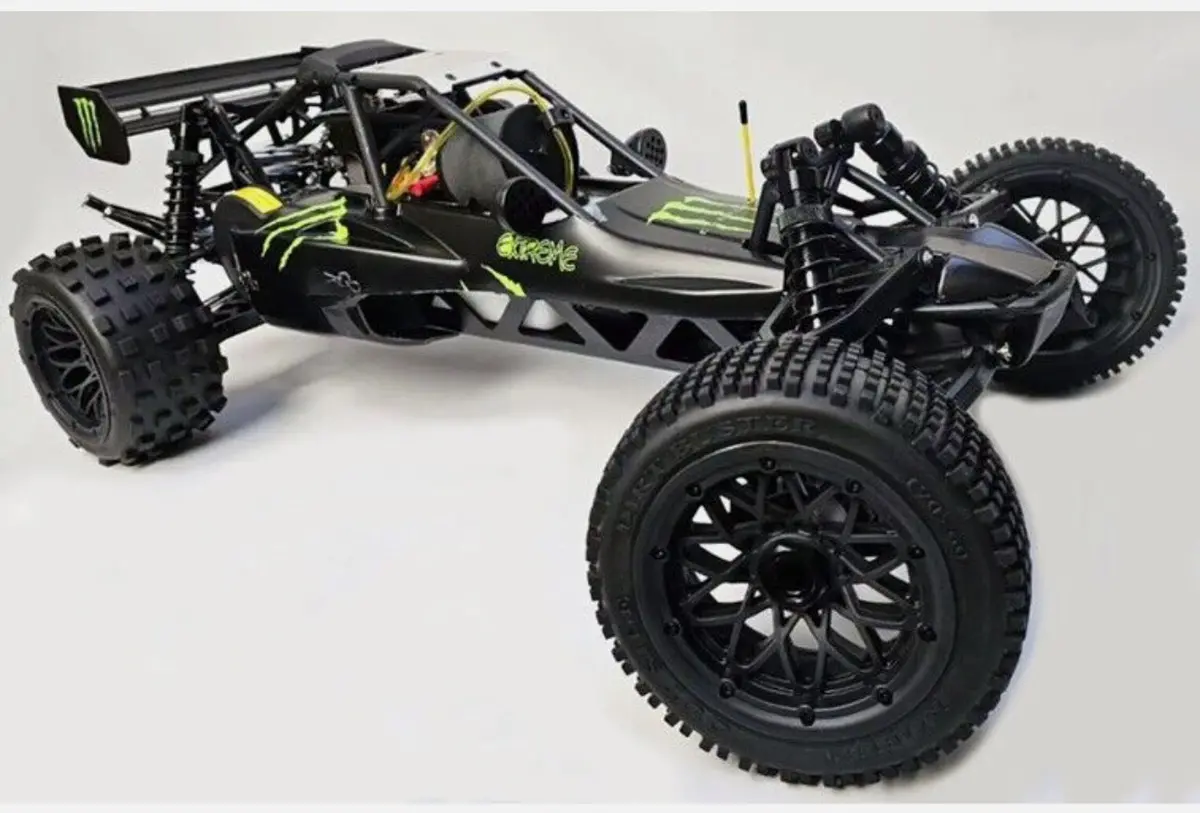 1/5 Rovan Baja Buggy Symmetrical Steer Knobby Mx Tuned Pipe Alloy Diff: Contact Us For Preorders, Items Will Be Available For Delivery End Of May Or Early June! 1