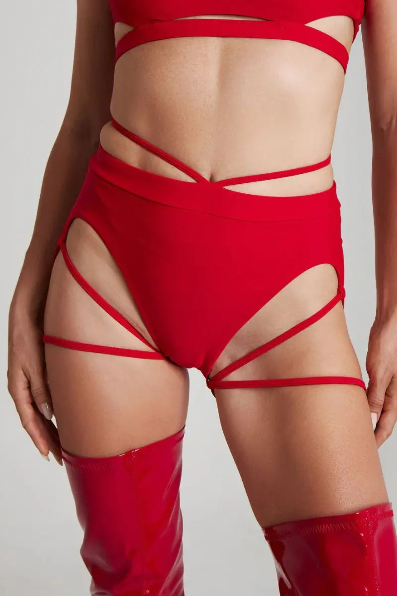 Harna Tizzy Bottoms - Red 1