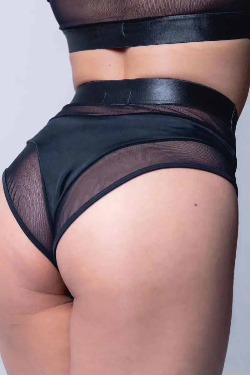 Sorte Trance Bottoms - Black 1