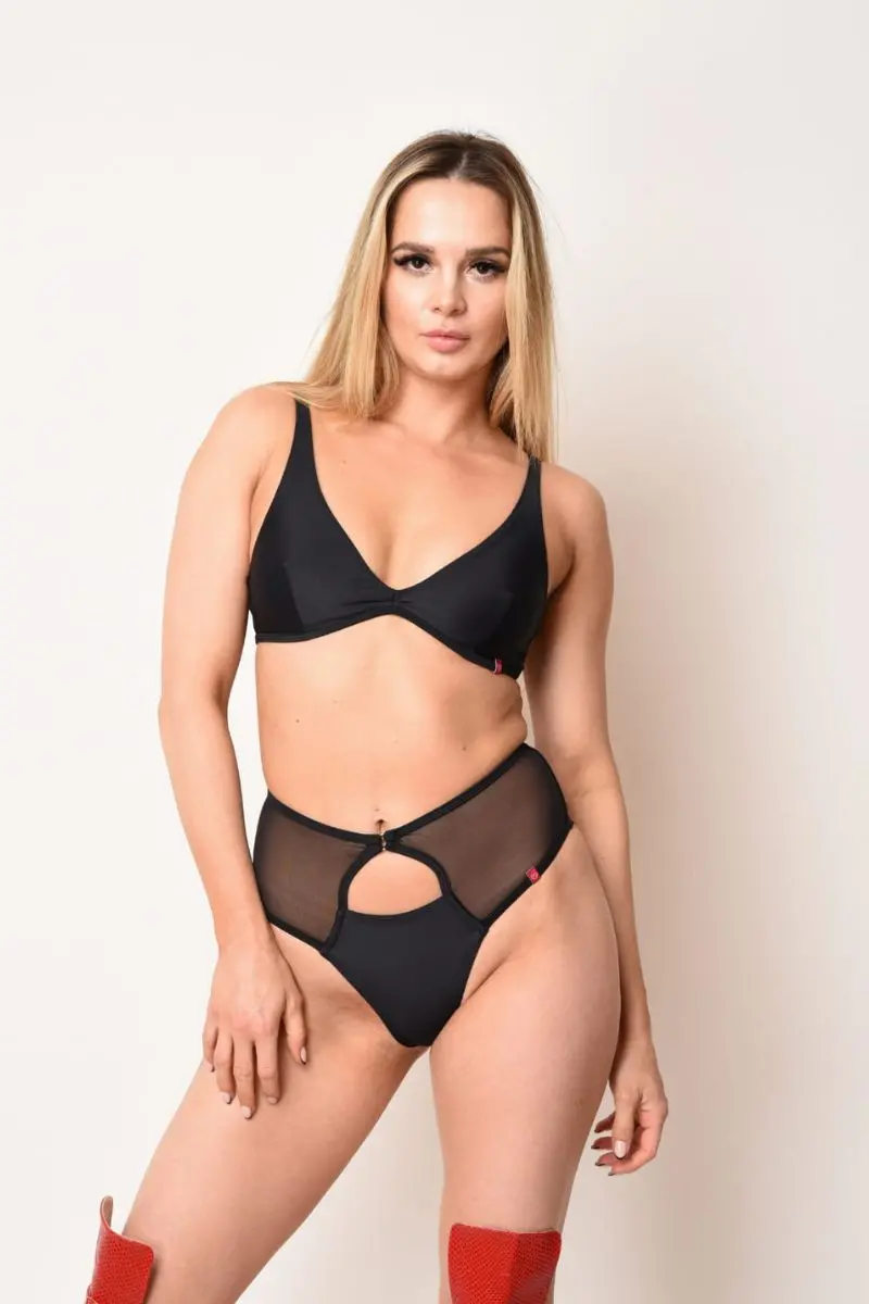 Pole Addict Slightly Spicy Bottoms - Black 1