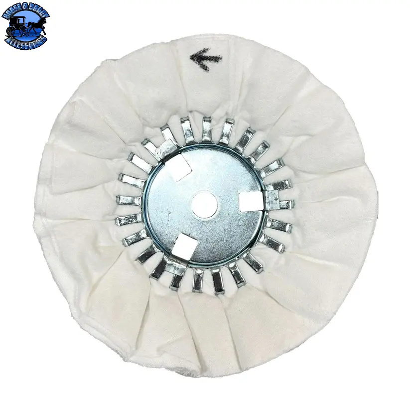 10" 20-Ply N5 Predator Airway Buffing Wheels (5 Pack) (Choose Color) (Choose Center Plate) 4
