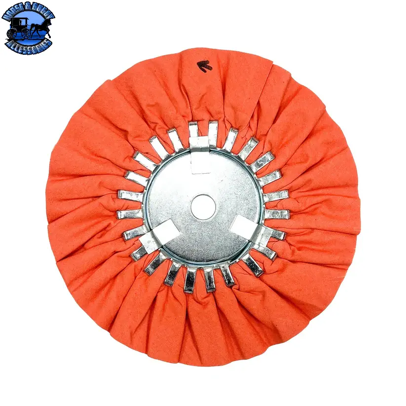 10" 20-Ply N5 Predator Airway Buffing Wheels (5 Pack) (Choose Color) (Choose Center Plate) 3