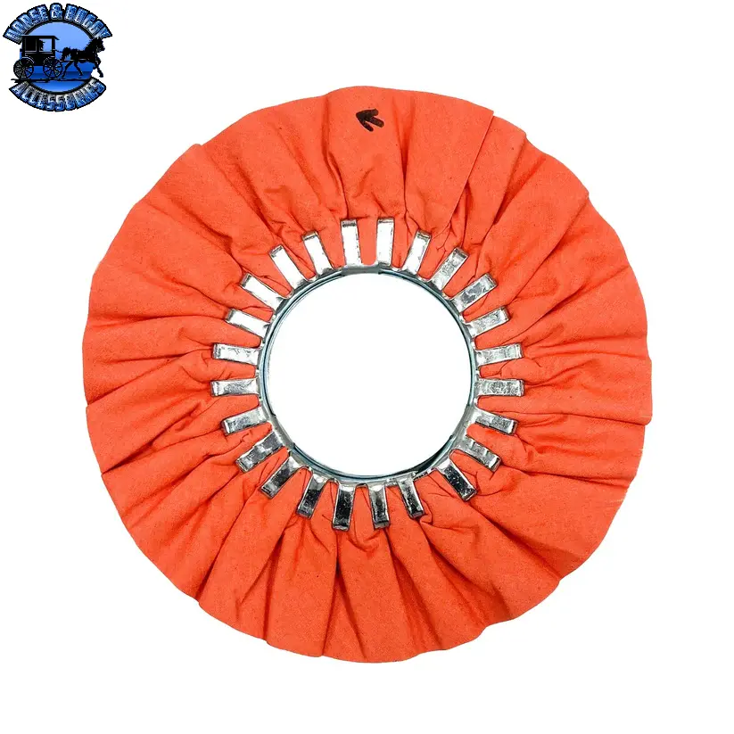 10" 20-Ply N5 Predator Airway Buffing Wheels (5 Pack) (Choose Color) (Choose Center Plate) 9