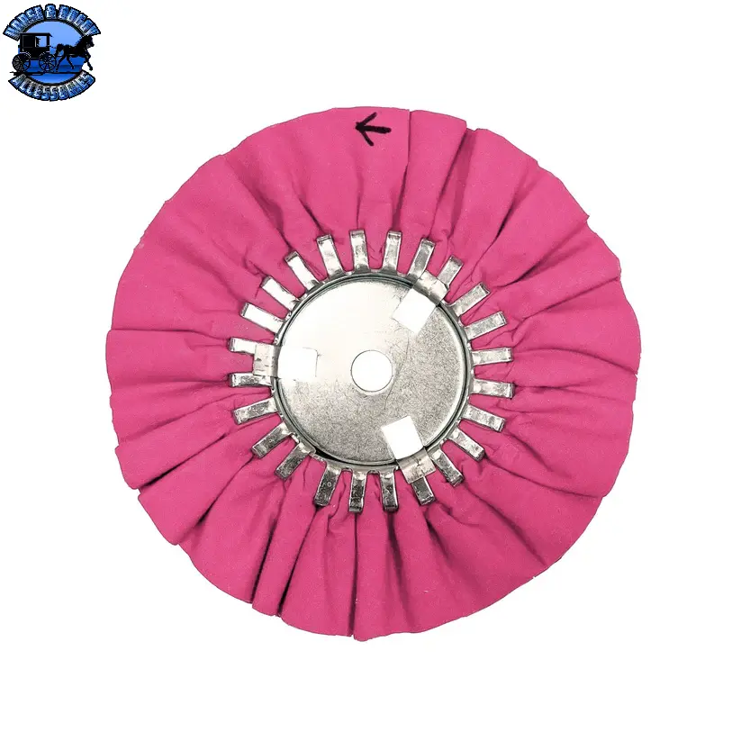 10" 20-Ply N5 Predator Airway Buffing Wheels (5 Pack) (Choose Color) (Choose Center Plate) 13