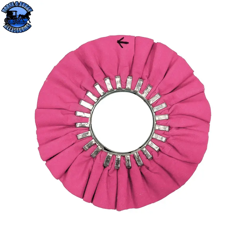 10" 20-Ply N5 Predator Airway Buffing Wheels (5 Pack) (Choose Color) (Choose Center Plate) 15
