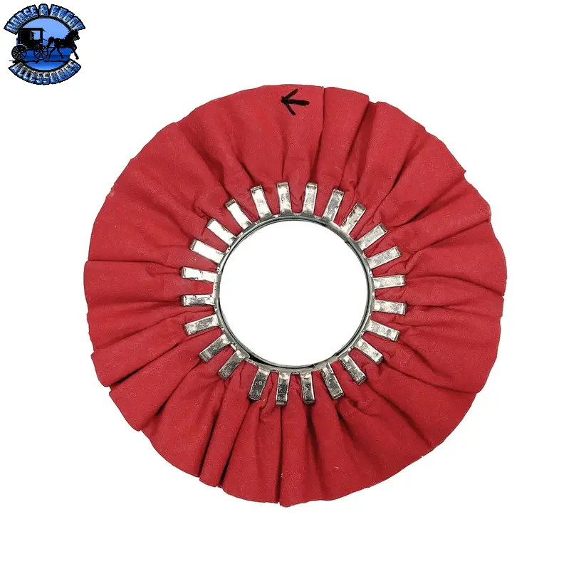 10" 20-Ply N5 Predator Airway Buffing Wheels (5 Pack) (Choose Color) (Choose Center Plate) 14