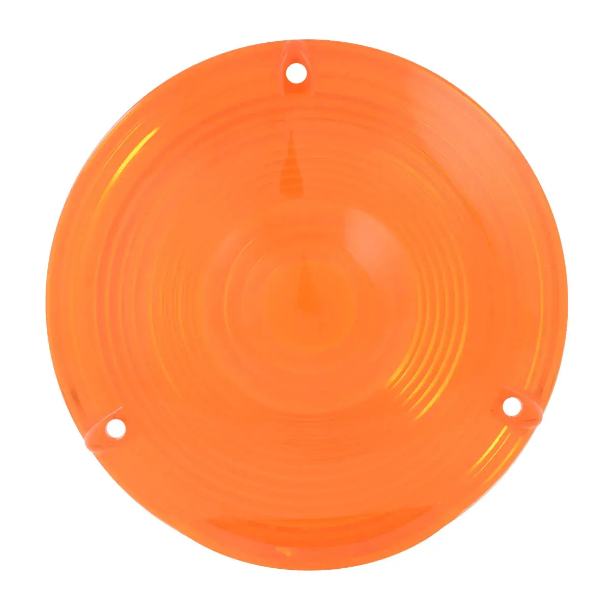 Cr. Die Cast Flange Mount Amber Light 1