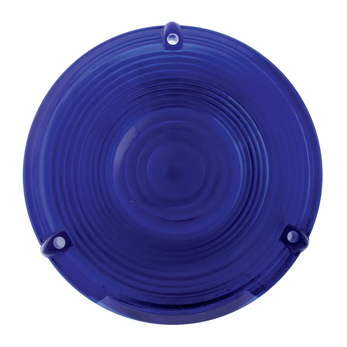 Cr. Die Cast Flange Mount Blue Light 1