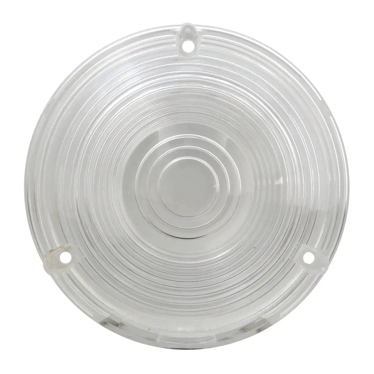 Cr. Die Cast Flange Mount Clear Light 1