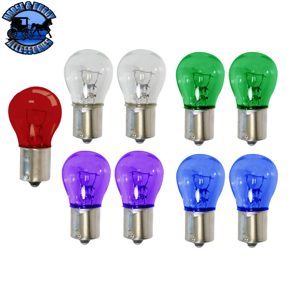 #1156 Miniature Replacement Light Bulbs (Choose Color) 1