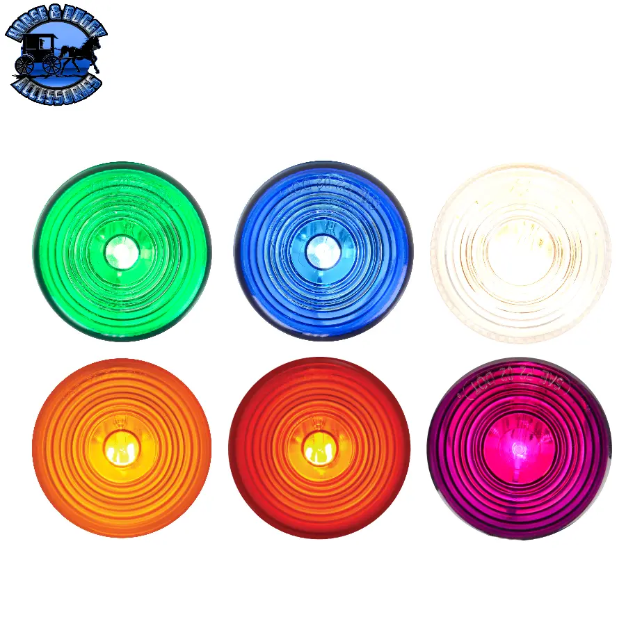 2" Sealed Marker Light, Light Only (Choose Color) 1