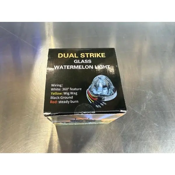 (Nu Gen) Dual Strike Series Glass Watermelon Lights (Choose Led Color) 6