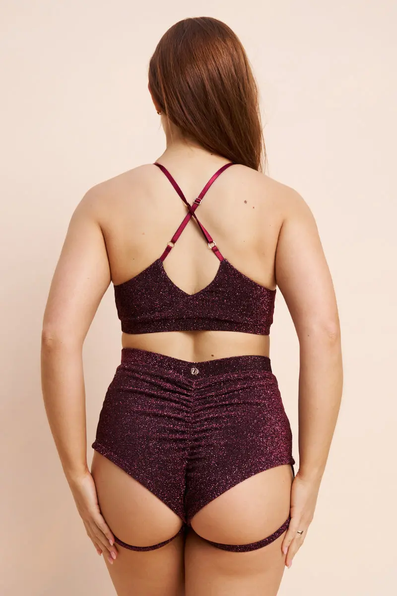 Lunalae Athena Top - Coral Shimmer 2