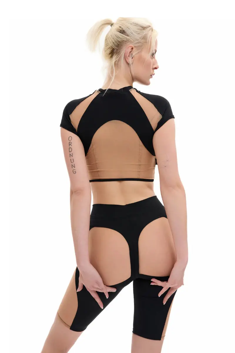 Mæd Laekker 1.0 Bottoms - Black/Sand 1