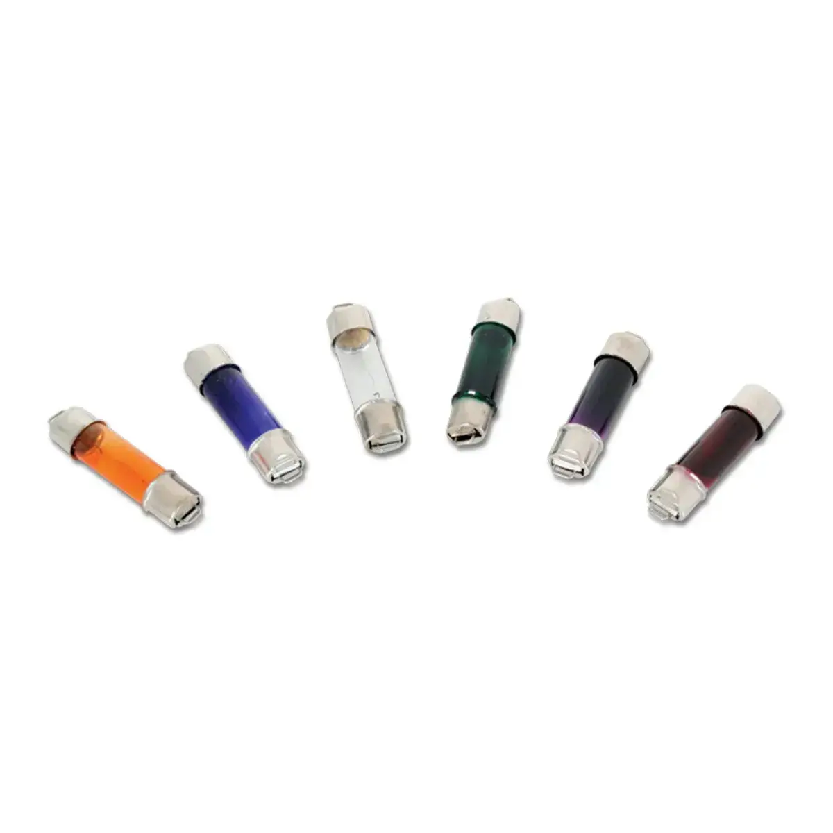 Painted Glass Color Dome Light Bulbs (Choose Color) 1