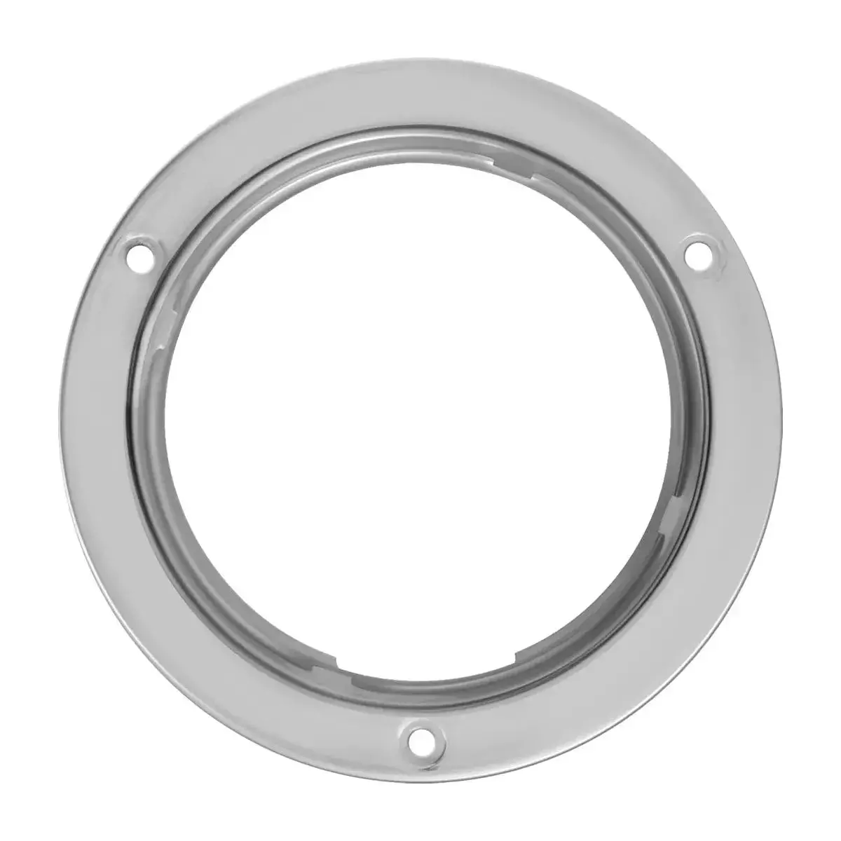 Stainless Steel Flange Mount Bezel For 4" Round Lights #87143 1