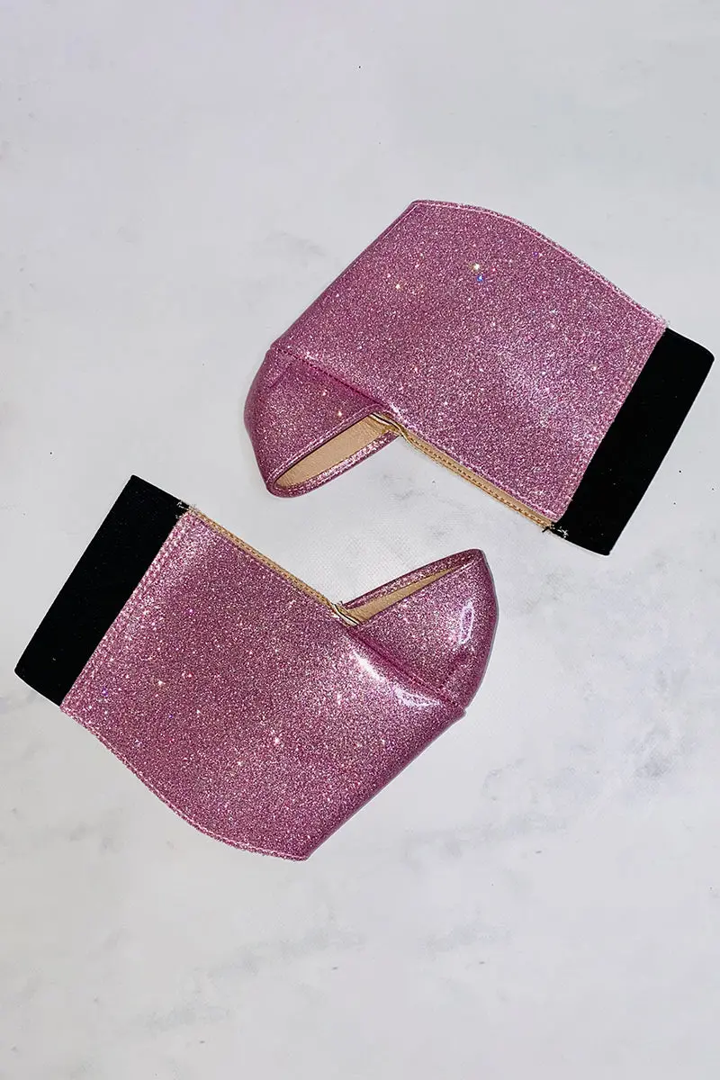 Hella Heels Classique 8Inch Boot Protector - Sugarbaby Glitterati 1