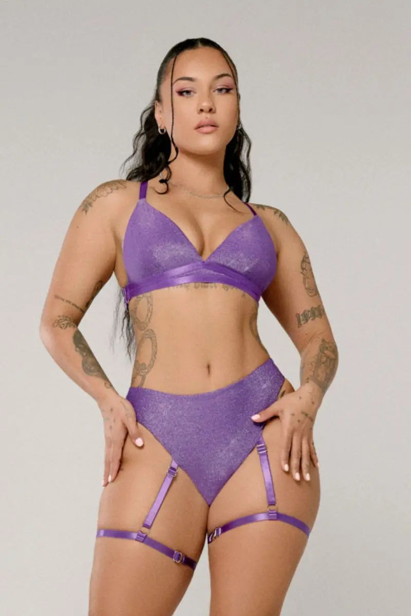Cxix Cora Top - Esmerelda Purple 1