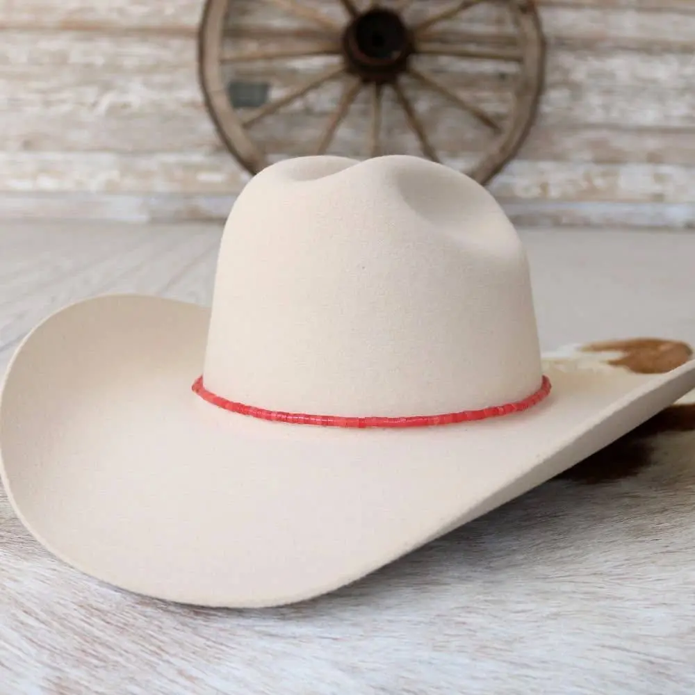 Red Jade Stone Hat Band 1