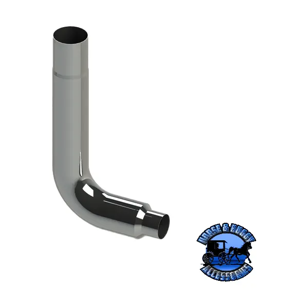 L9007-E29-B20-1103  7" Reduced To 5" Pickett Exhaust Elbow; 90 Deg (29"X20") 1