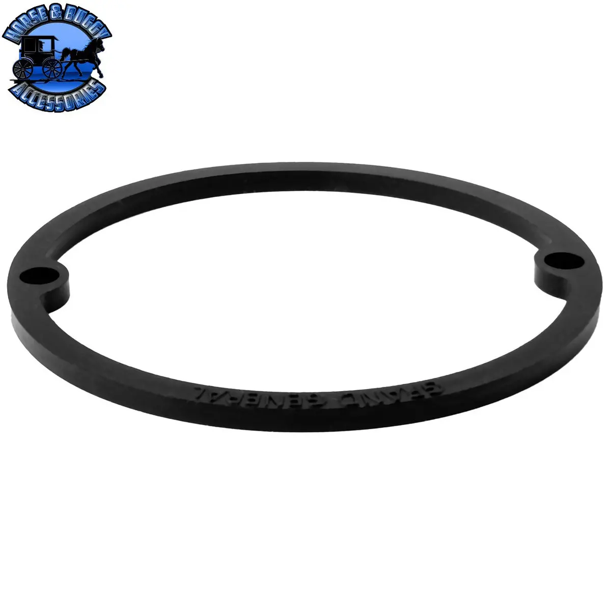#92525 Black Flat Rubber Lens Gasket For Watermelon Light 1