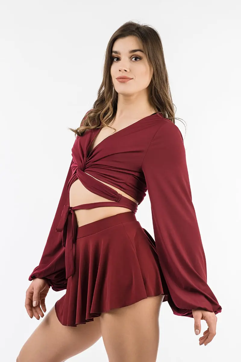 Rev Activ Juliette Skirt - Wine 1