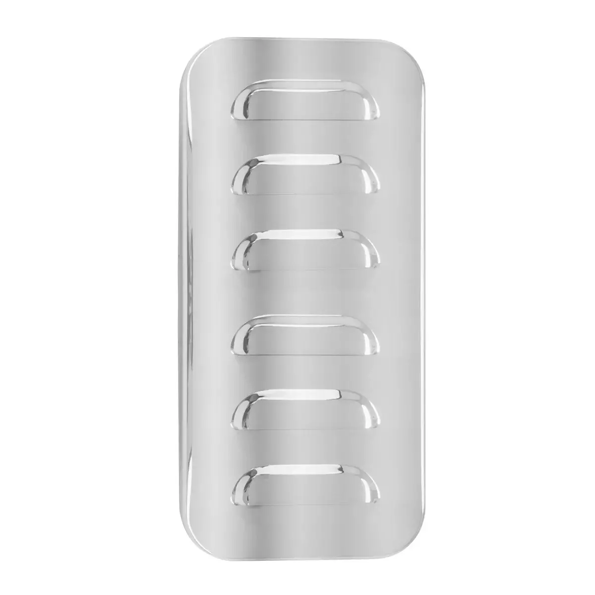 97550 Ss Vent Door Cover, Plain Style For Kenworth 1