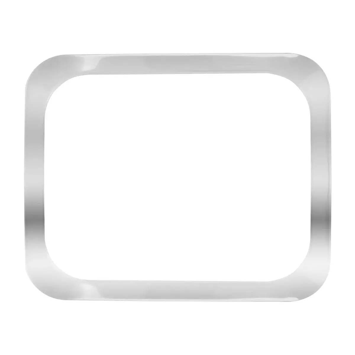 #97558 Ss Sleeper Window Trim For Kenworth , (24-1/2"L  X 20-3/8"W  X 1/4"H) 1
