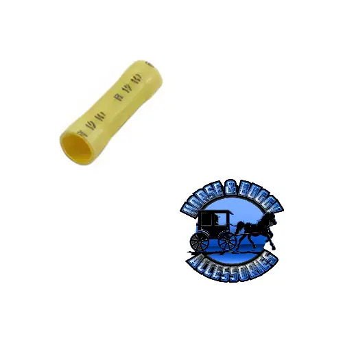 Up-98004 12-10 Awg Vinyl Butt Connector, 50 Pcs. 1