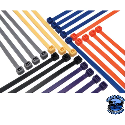 Up-98284 11.5" Blue Nylon Wire Tie 50 Lbs, 14 Pcs. 1
