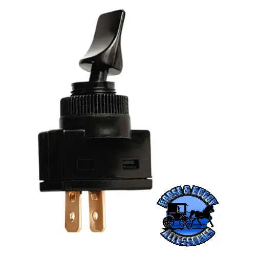 Up-98286 Black Non-Illum Duckbill 20 Amp 12V S.P.S.T. On/Off 1 Pc. 1