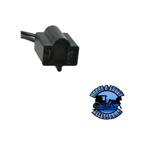 Up-98330 2-Wire Universal Sealed Beam Connector For Two Terminal Sealed Beam Headlights Or Flashers, 1 Pc. 1