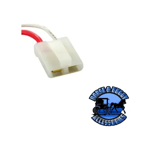 Up-98337 2-Wire Gm Alternator Connector For Transistorized Alternator W/ Internal Voltage Regulator 1971+, 1 Pc. 1
