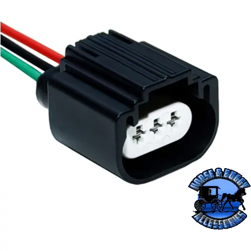 Up-98347 3-Wire Universal 9008 & H13 Halogen Bulb Connector, 1 Pc. 1