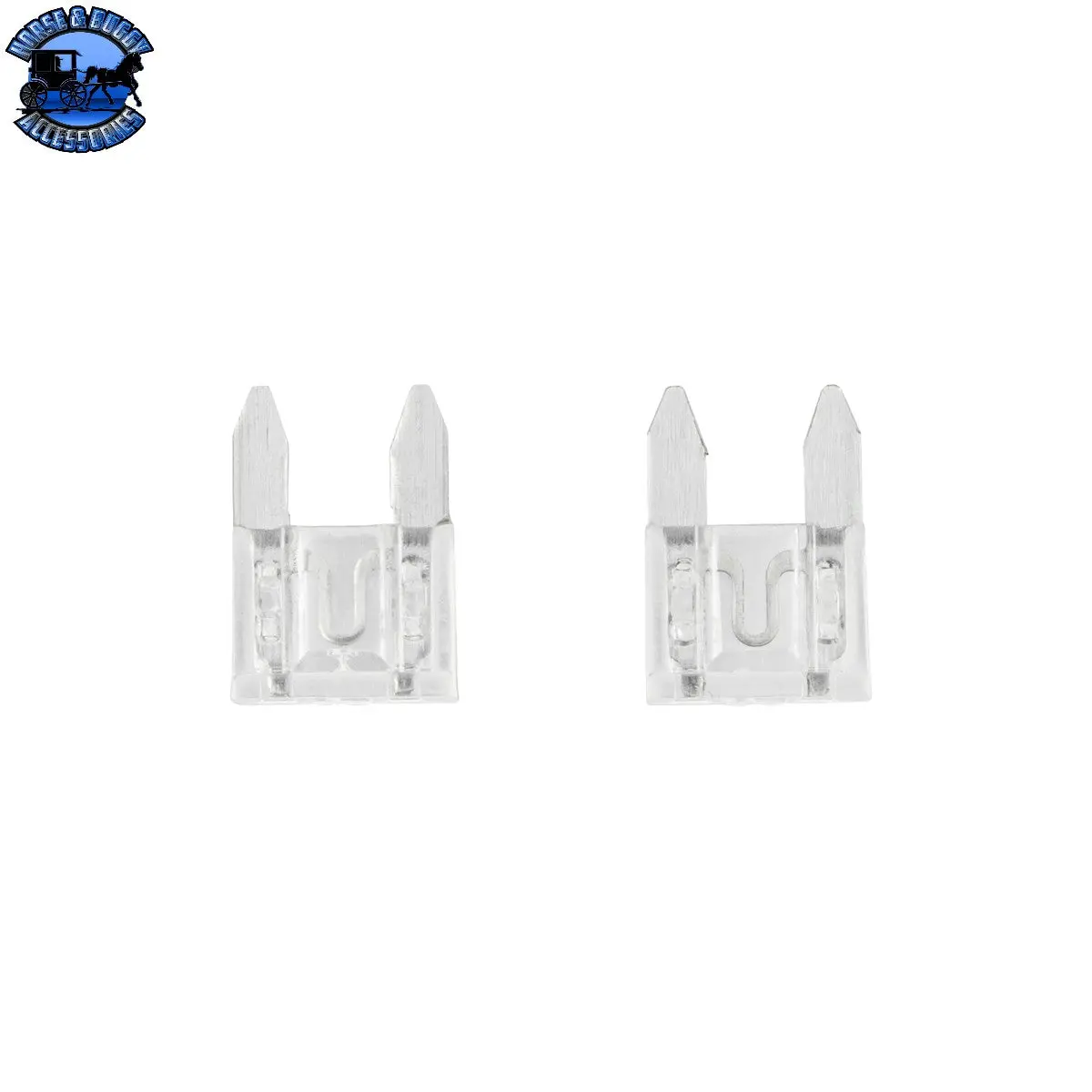 Up-98458 25 Amp Clear Mini Fuse (2-Pack) 1