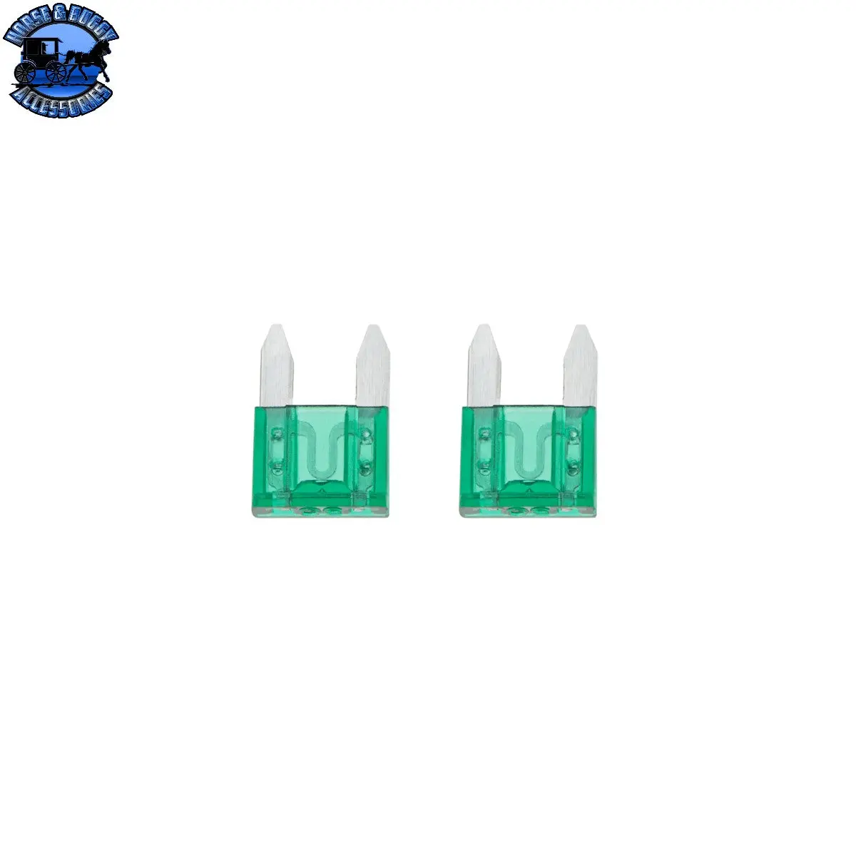 Up-98459 30 Amp Green Mini Fuse (2-Pack) 1