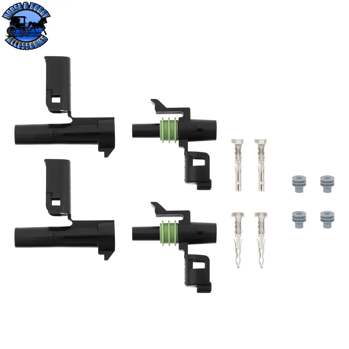 Up-98461 14-16 Single-Cavity Weather Pack Kit 2 Sets 1