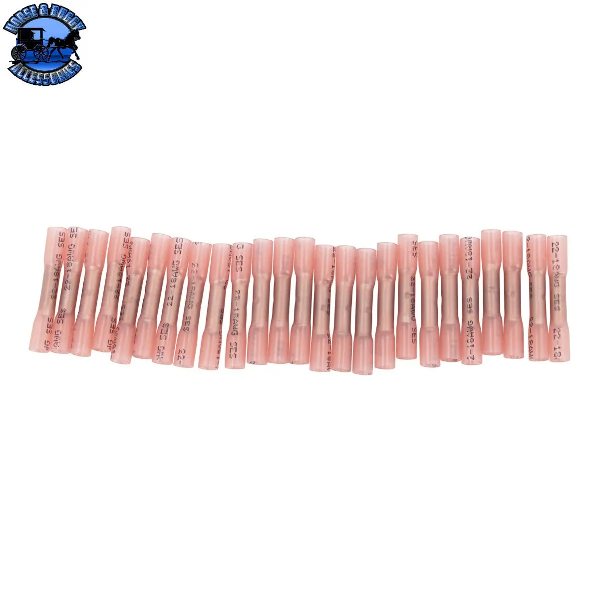 Up-98469 22-18 Red Cs Butt Connector (25-Pack) 1