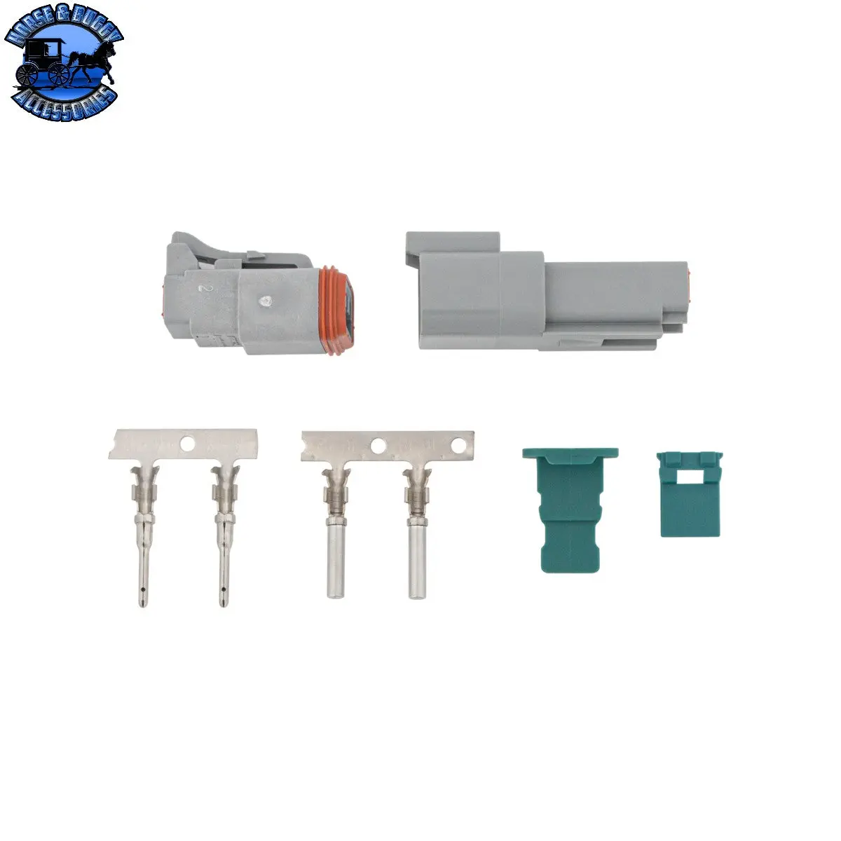 Up-98499 2-Wire Deutsch Style Amphenol At Connector Project Kit 8 Pcs 1