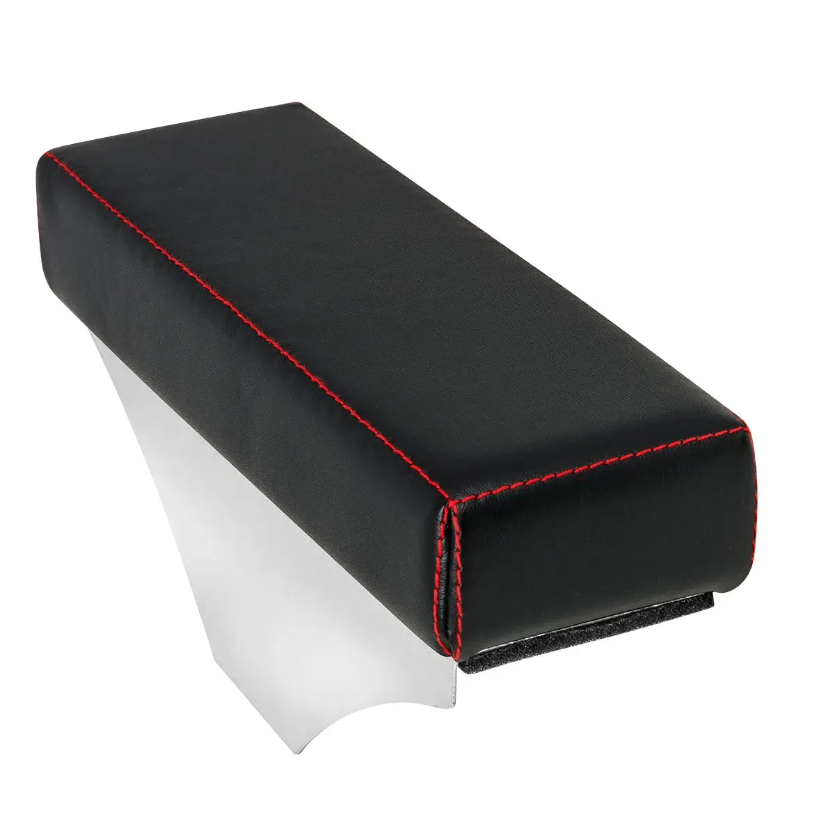 99624 Add-On Armrest, Black W/ Red Stitching 1