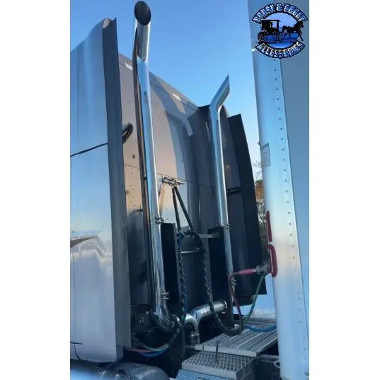 7" Bull Plain Bottom Exhaust - 96" L (Sold By Piece) 1