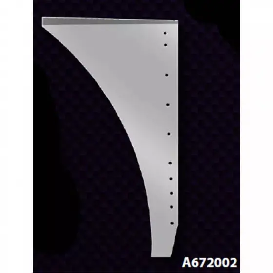 A672002 Lower Hood Panel Pr Pb 379 Short Hood Ss 1