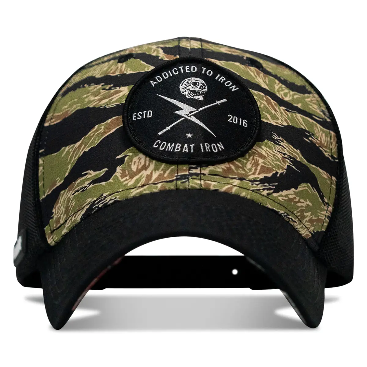 Addicted To Iron Patch Original Ripstop Snapback Hat 1
